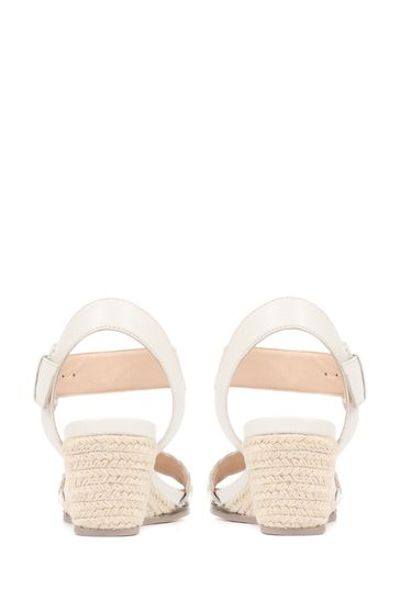 Next ladies white wedges shop