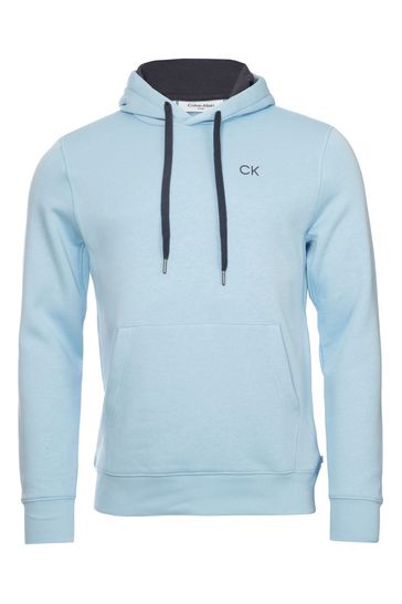 Buy Calvin Klein Golf Light Blue Nature Hoodie from Next Luxembourg