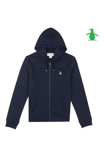 Original Penguin Sticker Pete Zip Hoodie
