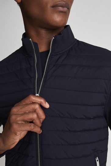 Hybrid discount quilted jacket