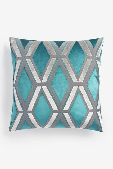 Blue and teal hotsell pillows