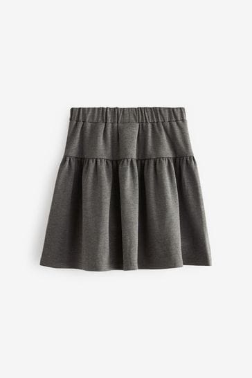 Buy Clarks Grey School Skater Skirt from Next Luxembourg