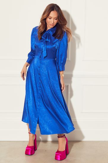 Next satin hot sale shirt dress