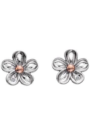 Hot Diamonds Silver Forget Me Not Earrings