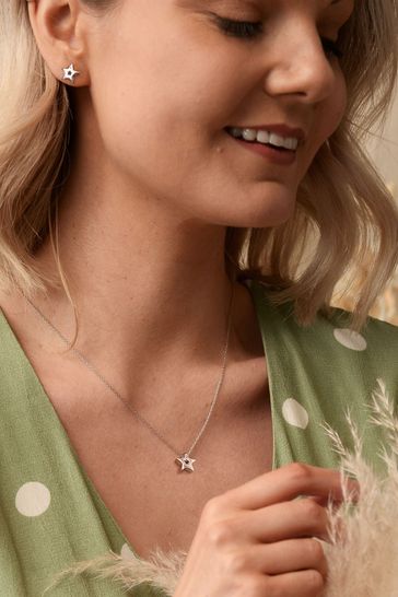 Hot diamonds sales star earrings