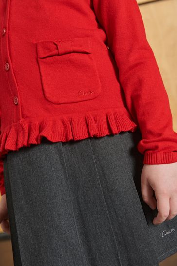 Next red school cardigan top