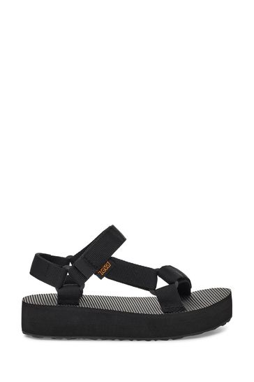 Buy Teva Kids Midform Universal Black Sandals from Next Italy