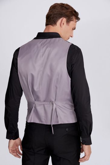 Black waistcoat deals suit