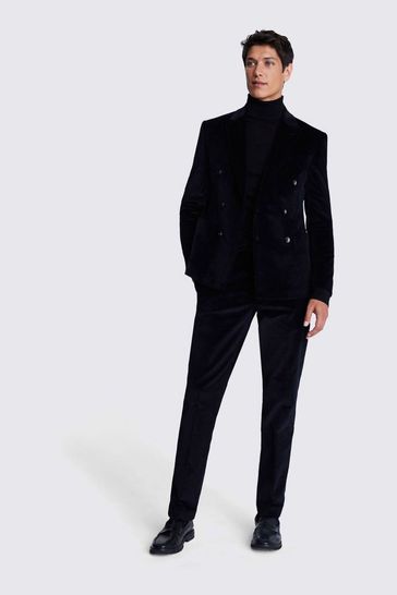 Buy MOSS Ink Blue Slim Fit Corduroy Suit Jacket from Next USA Buy MOSS Ink Blue Slim Fit Corduroy Suit Jacket from Next USA