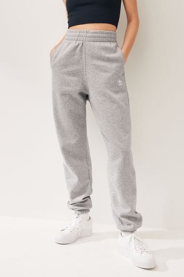 Jogging Femme Adidas Cuffed - Gris - Coupe Standard - Taille Haute