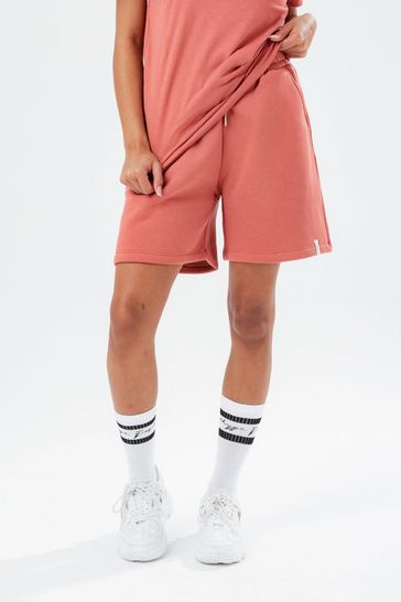Hype. Pink Rosette Label Shorts