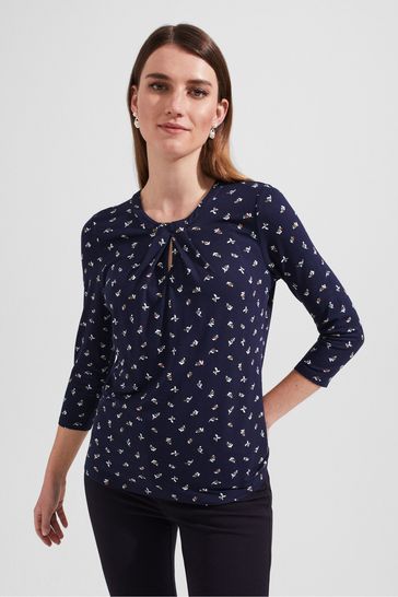 Hobbs marley deals cardigan azure blue