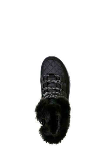 Buy Skechers Black Easy Going Moro Street Womens Boots from Next