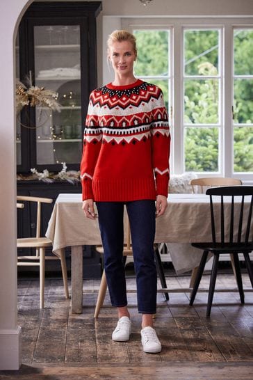Christmas tunic jumper top