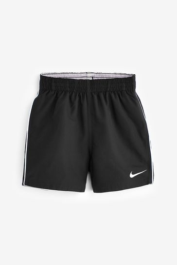 Nike Black Essential 4 Inch Volley Boys Swim Shorts