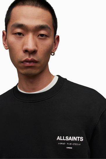 All saints black jumper shop