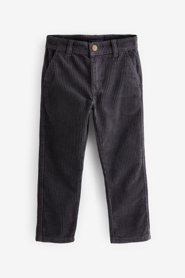 Dark Grey Cord Trousers (3-16yrs)