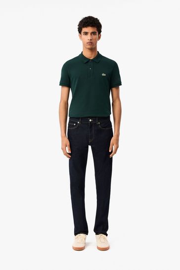 Buy Lacoste Slim Blue 5 Pocket Cut Jeans from Next Bahrain