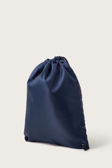 Monsoon navy bag cheap