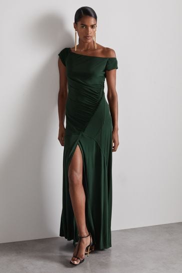 Maxi crepe dress shop