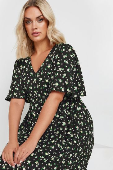 Next black floral dress cheap