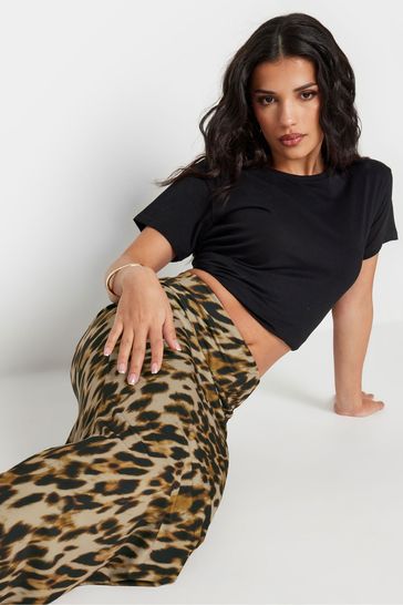 Buy PixieGirl Petite Brown Leopard Animal Petite Leopard Animal Print Maxi Skirt from Next Bahrain