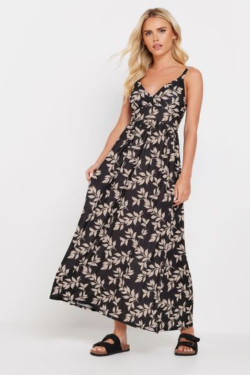 Buy PixieGirl Petite Leaf Print Maxi Dress from Next Bahrain