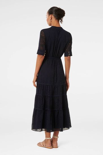 Buy Forever New Rachel Embroidered Short Sleeves Midi Dress from Next Turkey