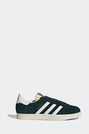 Buy adidas Originals Green White Gazelle Trainers from Next Bahrain