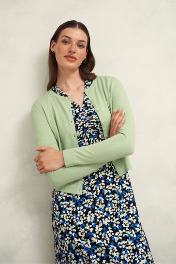 Buy Hobbs Light Green Michelle Cardigan from Next Bahrain