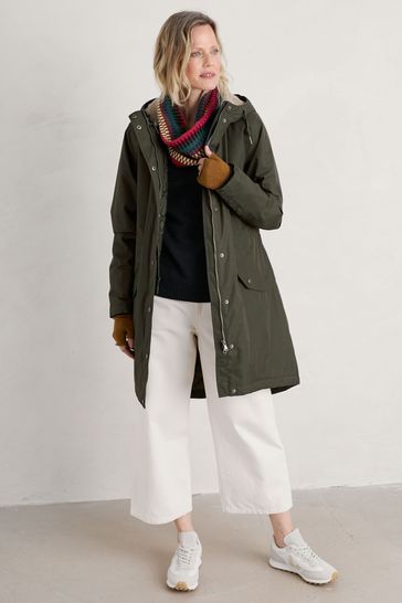 Buy Seasalt Cornwall Green Plant Hunter Coat from Next Bahrain