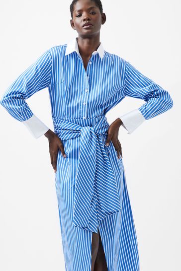 Buy French Connection White 100 Cotton Alexis Dress from Next Bahrain