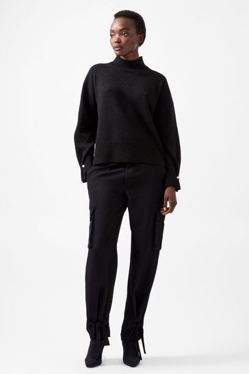 Buy French Connection Black Kaila Tie Detail Jumper from Next Bahrain