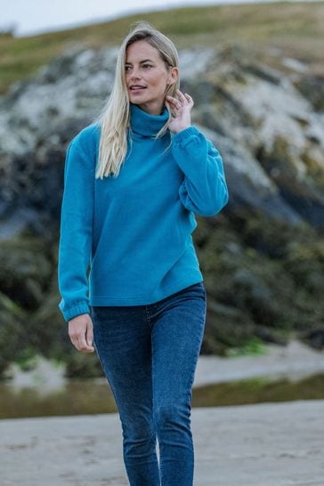 Funnel neck fleece womens clearance