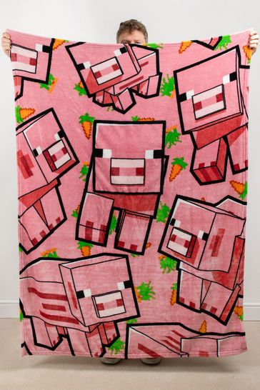 Minecraft pig blanket new arrivals