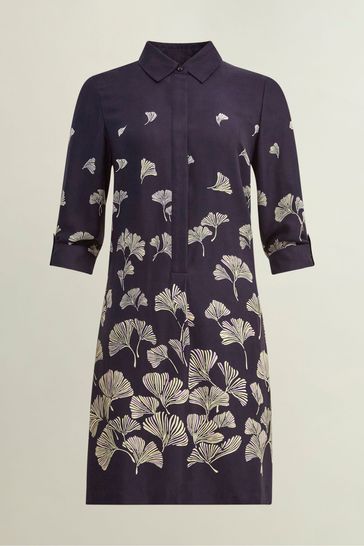 Hobbs Blue Marci Dress