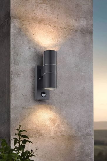 Eglo Anthracite Grey Riga 5 LED Outdoor Wall Light