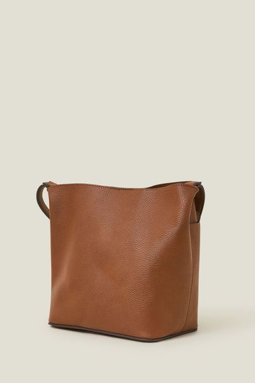 Buy Accessorize Brown Mini Bucket Bag from Next Denmark