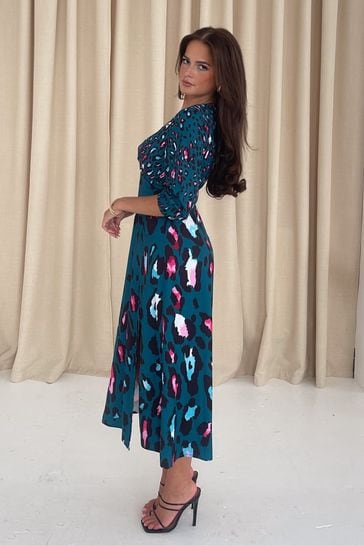 Next animal print midi dress outlet