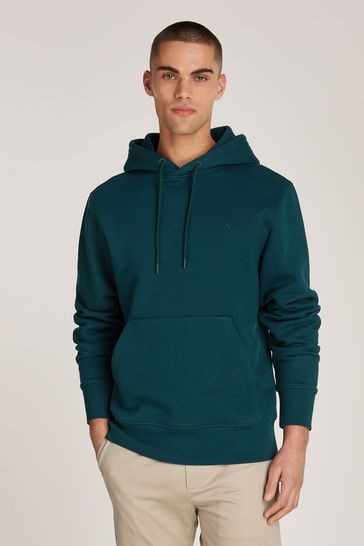 Buy Calvin Klein Green Heavy Terry Hoodie from Next Bahrain