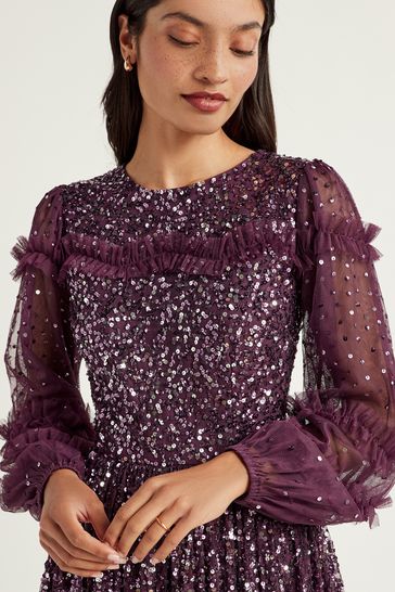 Maya purple dress store