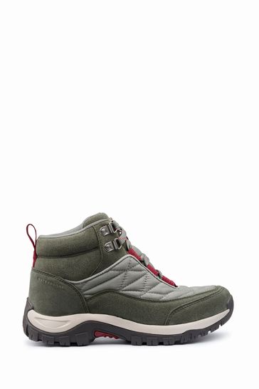 Buy Hotter Green Regular Fit Advance Waterproof Lace Up Boots from Next Poland