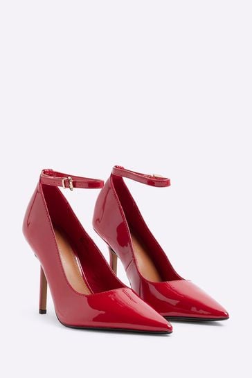 River island red shoes discount