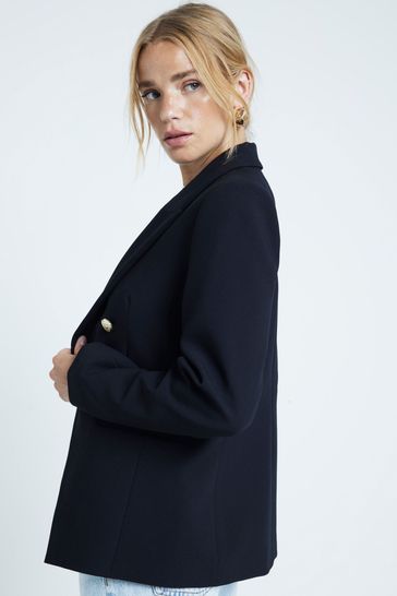 River island military blazer deals