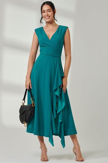 Maxi dress jersey fabric top