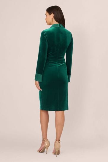 Knee length tuxedo dress clearance