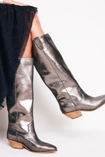 Buy Boden Western Knee High Boots from Next Bahrain