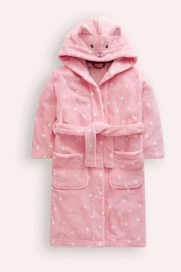Buy Boden Pink Cat Dressing Gown from Next Bahrain