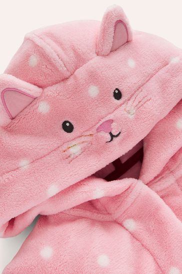 Buy Boden Pink Cat Dressing Gown from Next Bahrain
