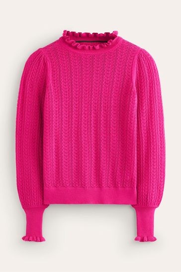 Boden pink jumper 2025